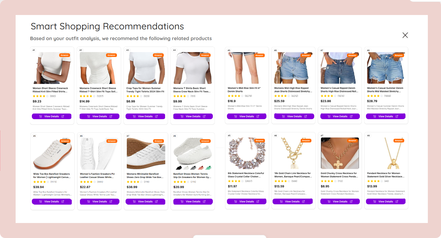 Smart Shopping Recommendations